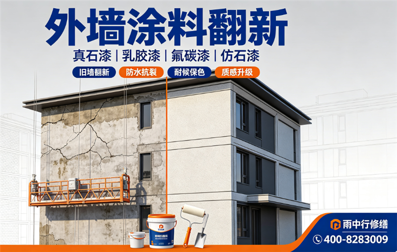 无锡2026滨湖区 外墙防水 价格是多少
