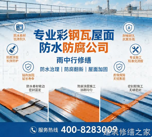 无锡2026宜兴市 彩钢瓦屋面防水 价格是多少钱1m²