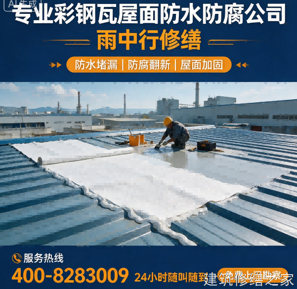 2026无锡宜兴市彩钢瓦除锈翻新防腐附近厂家推荐